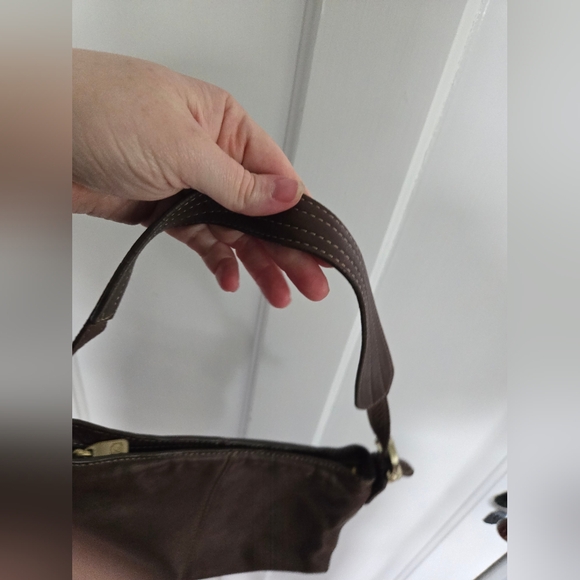 Liz claiborne brown leather purse - Picture 6 of 9